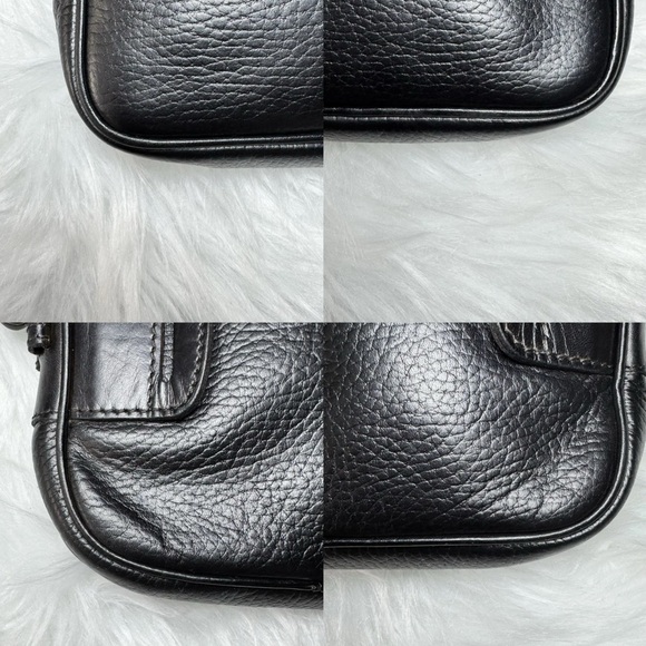 Loewe Black Leather Crossbody Bag with Textured Finish - Picture 9 of 15
